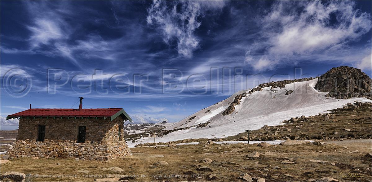 Peter Bellingham Photography Seamans Hut - Kosciuszko NP - NSW T (PBH4 00 10554)
